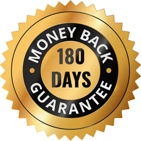 Nervecept 60-day money-back guarantee badge